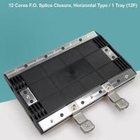 ราคา 12 Cores F.O. Splice Closure, Horizontal Type / 1 Tray (12F) อุปกรณ์ครบชุด (3644217077)