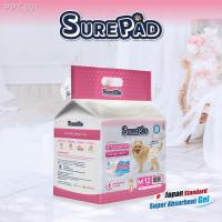 ราคา Surepad diapers ผ้าอ้อมสุนัข 5ขนาด ผ้าอ้อมสุนัขตัวเมีย ห่อชมพู ราคาส่ง (8920546504)