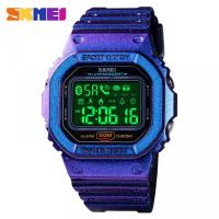 ราคา SKME ISport นาฬิกาดิจิตอลบุรุษบลูทูธ Pedometer Calorie Tracker สําหรับ Iphone Huawei Xiaomi Malerlogio 1629 Shop Nyotala13 th (43500144763)