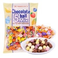 ราคา พร้อมส่งจากไทย Chocolate Ball 5 Mix ช็อกโกแลตบอล จากญี่ปุ่น รวม 5 รสชาติ (ห่อบรรจุ 100 เม็ด) (22113206201)