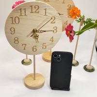 ราคา นาฬิกาตั้งโต๊ะไม้ DIY นาฬิกาตั้งโต๊ะนาฬิกาตั้งโต๊ะ18ซม. แผ่นไม้ขนาดใหญ่ตั้งพื้นพัดลมนาฬิกาตั้งโต๊ะร้านของเราพัฒนาโมดูลเอ (26676775914)