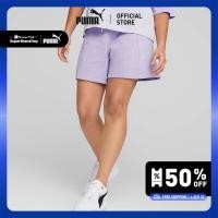 ราคา PUMA BASICS - กางเกงขาสั้นผู้หญิง PUMA POWER Colourblock สีม่วง 67364025 (29416495355)