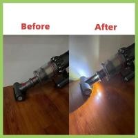 ราคา โปรโมชั่น!สิ่งที่แนบมาอะแดปเตอร์พร้อมไฟ LED สําหรับ Dyson V7 V8 V10 V11 ชิ้นส่วนเครื่องดูดฝุ่นไร้สาย (41014310670)