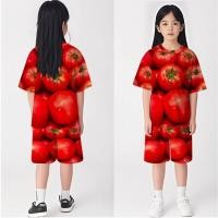 ราคา เด็กกางเกงขาสั้น สไตล์สำหรับทั้งผู้ชายและผู้หญิง ออกแบบลายผักข้าวโพด (42062634016)