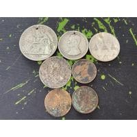 ราคา เหรียญเงิน4เหรียญ70กรัมทองแดง3เหรียญขายรวม7เหรียญรายละเอียดตามภาพ1700บาท (28659916018)