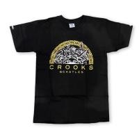 ราคา SLUM LTD - CROOKS AND CASTLES BANDIT 2.0 Tee Black (8632290018)