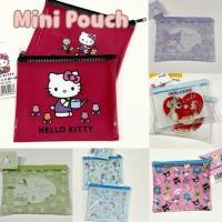 ราคา A34Sanrio Disney Pouch กระเป๋าใส่เหรียญ ตังค์ ใส่ลิปสติก ใส่เครื่องสำอางพกพา แท้จากDisney Sanrio คิตตี้ แอเรียล (28129928265)