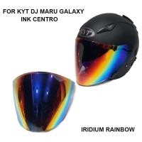 ราคา หมวกกันน็อคกระจก Visor Venom KYT DJ maru Galaxy INK Centro iridium Rainbow (15027855829)