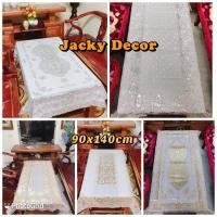 ราคา ผ้าปูโต๊ะ 90x140 ซม. PVC 3D นูนดอกไม้ลูกไม้ - SERIES 1 (29840027130)