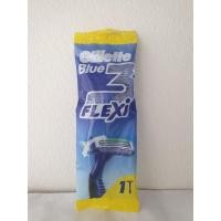 ราคา Gillette Blue3 Flexi ยิลเลตต์ ใบมีดโกน 3 ชั้นพร้อมด้าม ซองละ 1 ชิ้น (10422336912)