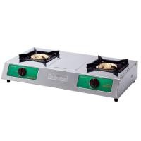 ราคา Lucky Flame เตาแก๊สตั้งโต๊ะ 2 หัว รุ่น HQ-102S บอดี้สแตนเลสทั้งตัว หัวเตาทองเหลือง (26231377668)