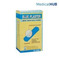 ราคา Blue Plaster พลาสเตอร์ พลาสเตอร์ปิดแผล แบบตรวจจับโลหะ 1 กล่อง บรรจุ 100 ชิ้น 00372 (885857534)