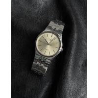 ราคา LONGINES ตัวเรือนทรงกลมบาง สไตล์นาฬิกา Dress สายสแตนเลสเดิมลายถี่สายบางเข้าข้อมือสวยมากๆครับ (43652140842)