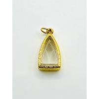 ราคา กรอบพระ"งานทองเลเซอร์24k" ใส่พระกริ่งหรือหลวงปู่ทวดขนาด1.7x3 ขนาดพระไม่ต้องวัดเผื่อ #PVD coating ไม่ลอกไม่ดำ (28605040408)