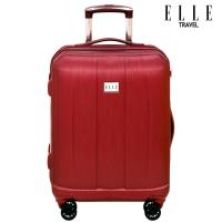 ราคา ELLE Travel Ezekiel Collection. Carry On 20 inch, Cabin Size ABS luggage, Aluminum Trolley, 360 Spinner, TSA Lock (19317326861)