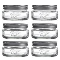ราคา Ball Mason Jar อเมริกัน Mason Jar แก้วโปร่งใสปิดผนึก Ins Milkshake สลัด Jar Retro Mason Cup (28260897029)