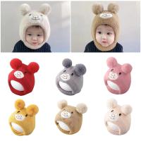 ราคา หมวกถัก ป้องกันหู แฟชั่นฤดูใบไม้ร่วง และฤดูหนาว สําหรับเด็กผู้ชาย และเด็กผู้หญิง (18395526143)