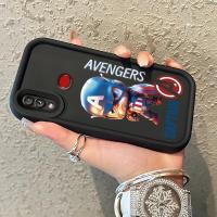 ราคา เคสสำหรับ Samsung Galaxy A10s M01s เคสมือถือการ์ตูนกัปตันอเมริกาและไอรอนแมน (25488287959)