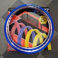 ราคา วงล้อ/YOKO EXR RINGO 1 (ยกขอบ) 1.20 , 1.40 ขอบ 17 สีน้ำเงิน คู่ละ (7928063593)