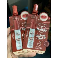 ราคา NEW PACKAGE! BUDDY TATTOO LIP TINT ลิปแทททูทิ้นท์ (25180203013)