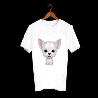 ราคา เสื้อยืดหมาชิวาว่า เสื้อยืด น่ารักๆ ลายชิวาวา chihuahua เสื้อลายหมา TDN311 (17876241878)