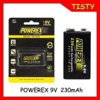 ราคา Powerex Precharged 9.6V 230mAh ถ่านชาร์จ 9V. 230mAh. (28555255214)
