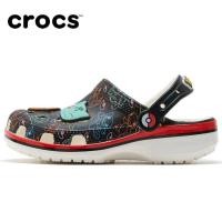 ราคา ♞,♘,♙,,รองเท้าแตะ Crocs Crocs Pokémon Pikachu Shoes Hole Children's Hole ใหม่ TBV YRF (42415966150)