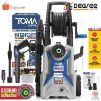 ราคา TOMA JAPAN เครื่องฉีดน้ำแรงดันสูง 220 บาร์ 3,000 วัตต์ X-SERIES ปรับแรงดันน้ำได้ High Pressure Washer รุ่น ITX-180B PRO (26673987971)