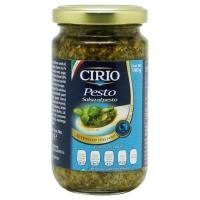 ราคา CIRIO PESTO SAUCE 190 g. ซีรีโอ้ เพลสโต้ซอส ใบโหระพาสับละเอียด ผสมเมล็ดสนและปรุงรส (ฉลากมีตำหนิเล็กน้อย) (7892941148)