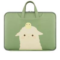 ราคา กระเป๋าใส่โน๊ตบุ๊คใหม่ 13.3 /14/15.6 นิ้ว กระเป๋าถือใส่โน๊ตบุ๊คพกพาได้ ยูนิเซ็กส์ (28277420225)