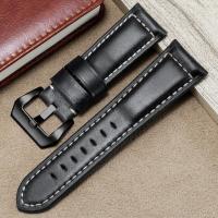 ราคา สายนาฬิกาข้อมือหนังวัววินเทจสายนาฬิกาข้อมือหนังแท้ DIESEL เหมาะสำหรับนาฬิกา Panerai 20 22 24mm 26mm สายหนังแท้ (26712667853)