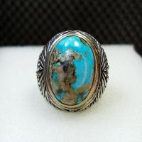 ราคา Mumbul Lawas Turquoise Blue แหวนเทอร์ควอยซ์เปอร์เซีย (27237913367)