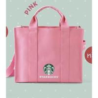 ราคา กระเป๋า Starbucks สีชมพู จากเซ็ทขนมไหว้พระจันทร์ (18823389736)