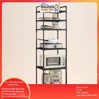 ราคา ชั้นเก็บของอเนกประสงค์-ชั้นวางของในครัวชั้นวางห้องนั่งเล่นห้องนอนกรอบเหล็กคาร์บอน 6 ชั้นประกอบยูทิลิตี้อเนกประสงค์ (26980866365)