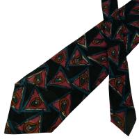 ราคา เนคไท Givenchy Silk Black Graphic USA เนคไทแบรนด์เนม ของแท้ (44161047557)