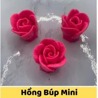 ราคา แม่พิมพ์ซิลิโคน Hong Pat สําหรับสร้างดอกกุหลาบขนาดเล็ก 2 ซม. - H18 (ถาด 3 ดอก) (24596441488)