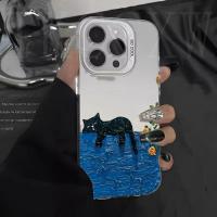 ราคา Artistic Black Cat Frosted สําหรับ Vivo Y28 Y28S Y18E Y18S Y36 Y27S Y03 Y27 Y02 Y02A Y02T Y22S Y76S Y76 Y76 Y74S Y16 Y17 Y15S Y15S Y15S Y15S Y15S Y18 (41264050489)