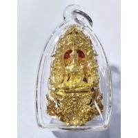 ราคา พระกริ่งผงสุพรรณ วัดพระศรีรัตนมหาธาตุ สุพรรณบุรี ขนาด 4.5ซม. พุทธศิลป์ เลี่ยมพร้อม (KA72) (27016977713)