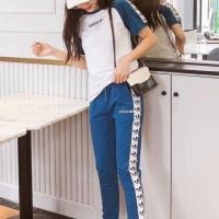 ราคา ชุดเซท เสื้อ+กางเกง งานแฟชั่น Adidas (5230085342)