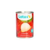 ราคา โลตัสเงาะในน้ำเชื่อม RAMBUTAN ฝาดึง 565ก.LOTUSSIN SYRUP 565G (23021443975)