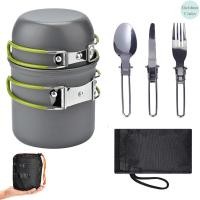 ราคา ชุดเครื่องครัวตั้งแคมป์แบบพกพา ใช้ได้ทั้งปิกนิกและเดินป่า เหมาะสำหรับ 1-2 คน (41356107675)