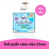 ราคา Sofy Sanita โซฟีคูลลิ่งเฟรช สลิมมีปีก 23ซม. 4 ชิ้น (21584438723)