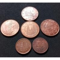 ราคา เหรียญต่างประเทศ(2111)รวมเหรียญยูโร (29261950641)