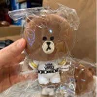 ราคา LINE FRIENDS X SOFTBANK HAWKS JAPAN พวงกุญแจหมีบราวน์ (21373619696)
