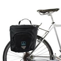 ราคา กระเป๋าติดตะแกรงหลังจักรยานแพนเนียร์คู่ 4 เก้ะ B080 วินสิตา สีดำลายดอก (2099976080)