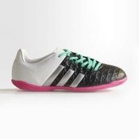 ราคา Adidas รองเท้าฟุตบอลเด็ก / ฟุตซอลเด็ก Ace 15.4 IN Kids | Core Black/Matte Silver/White ( AF5043 ) (6921857526)