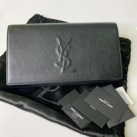 ราคา Use like new Ysl clutch bag y2019 สีดำ (3743536926)