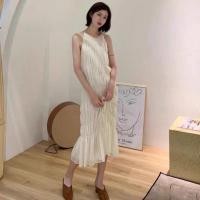 ราคา แม็กซี่เดรส ชุดทูพีซสีขาวคอปกสายเดี่ยว BEAUTIFUL หรูหรา ฟรุ้งฟริ้ง ของผู้หญิง ผ้านุ่มเท่ ไม่มีความผิดพลาด - S116 (41813492312)