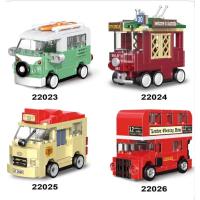 ราคา Alpha เลโก้ เซต 4คัน 22019 22020 22021 22022 22023 22024 22025 22026 รถบัส รถตำรวจ รถแท็กซี่ รถตู้ รถเมล์ รถ (9004834159)