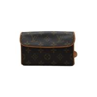 ราคา LOUIS VUITTON Waist Bag Pochette Florentine_Monogram_BRW PVC BRW Direct from Japan Secondhand (25639794341)
